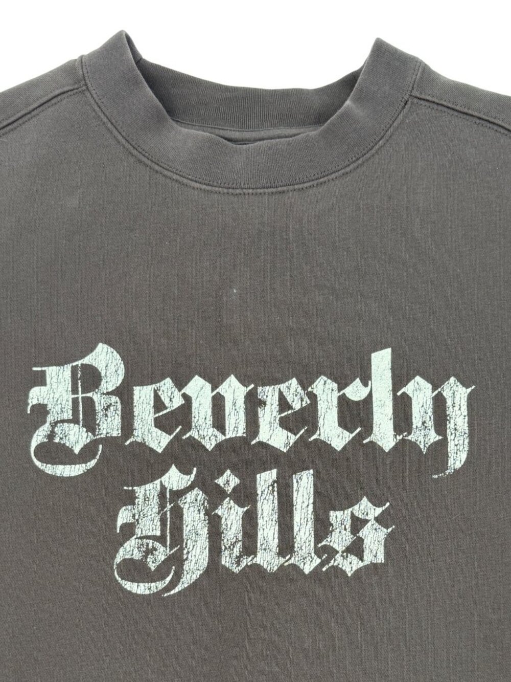 H&M Brown Beverly Hills Crewneck Graphic Pullover Sweatshirt | Gunge Streetwear - Picture 10 of 14